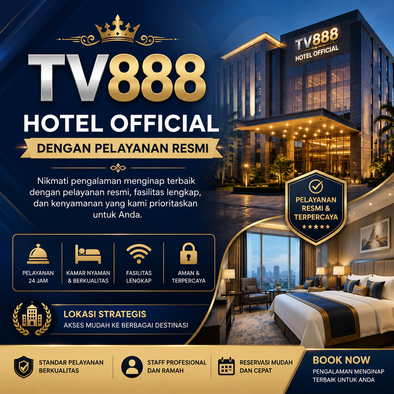Galeri foto TV888 - Hotel Official Dengan Pelayanan Resmi di Jakarta